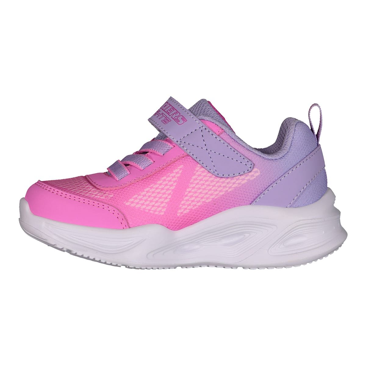 Tenis Con Velcro Y Luces 11-16 Rosa Skechers image number null