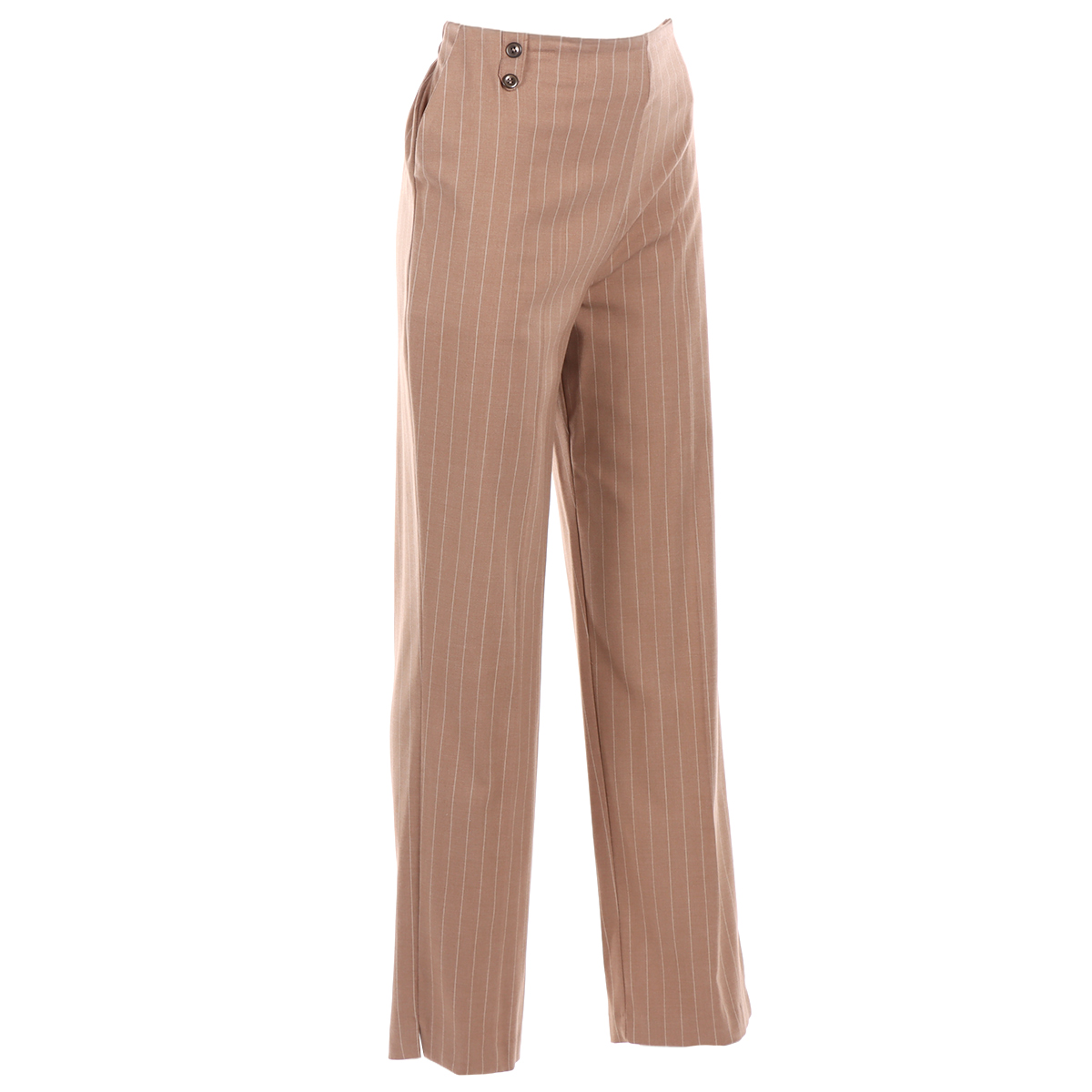 Pantal&oacute;n Corte Recto con El&aacute;stico en Cintura Ann Miller para Mujer image number null