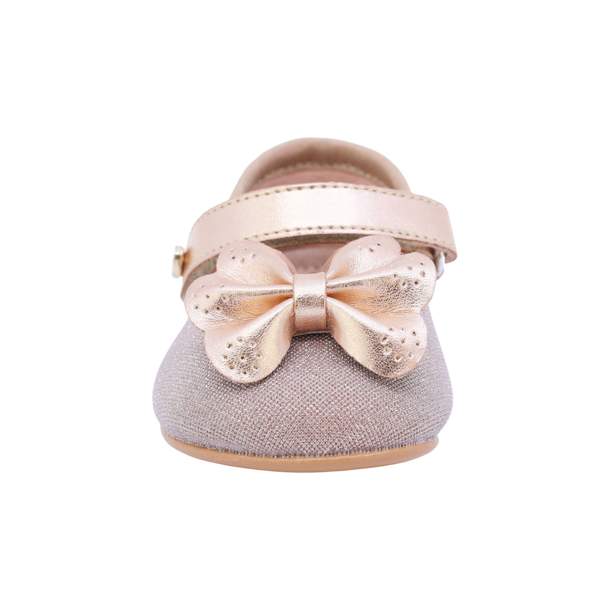 Zapato Con Mo&ntilde;o Y Velcro 10-12 Rosa Coqueta image number null