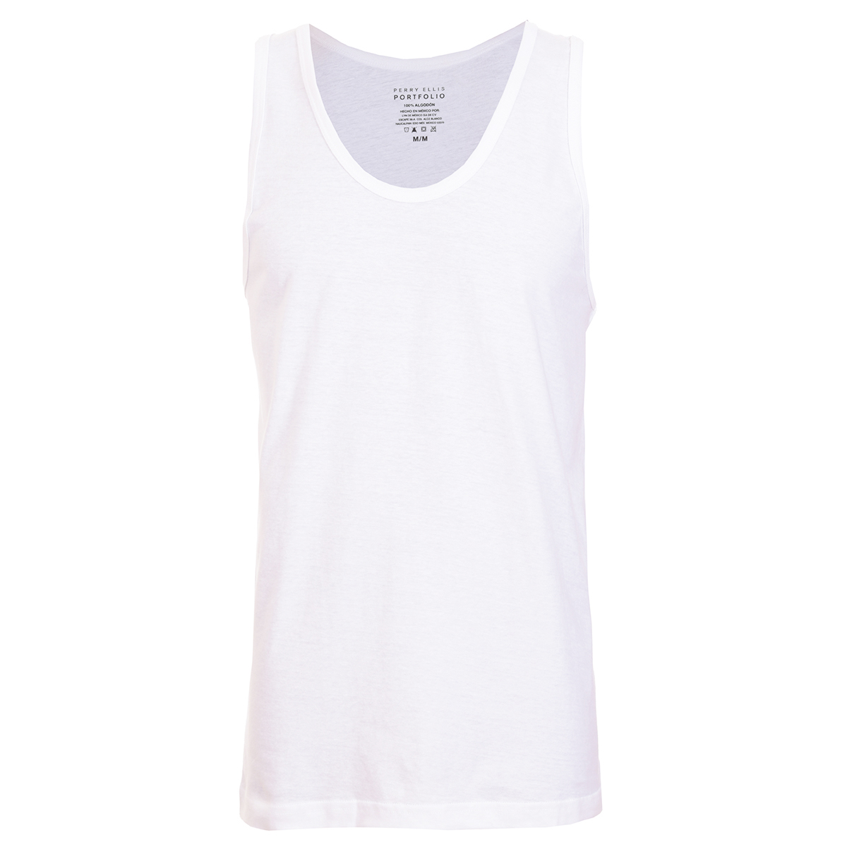 Playera Pijama Para Hombre Color Blanco 2Pack Perry Ellis image number null