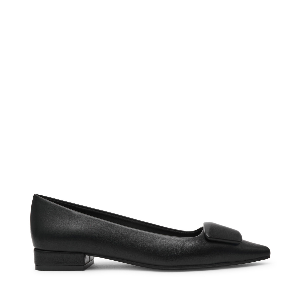 Balerina Crawford Punta Anne Klein Negro con Detalle para Mujer image number null