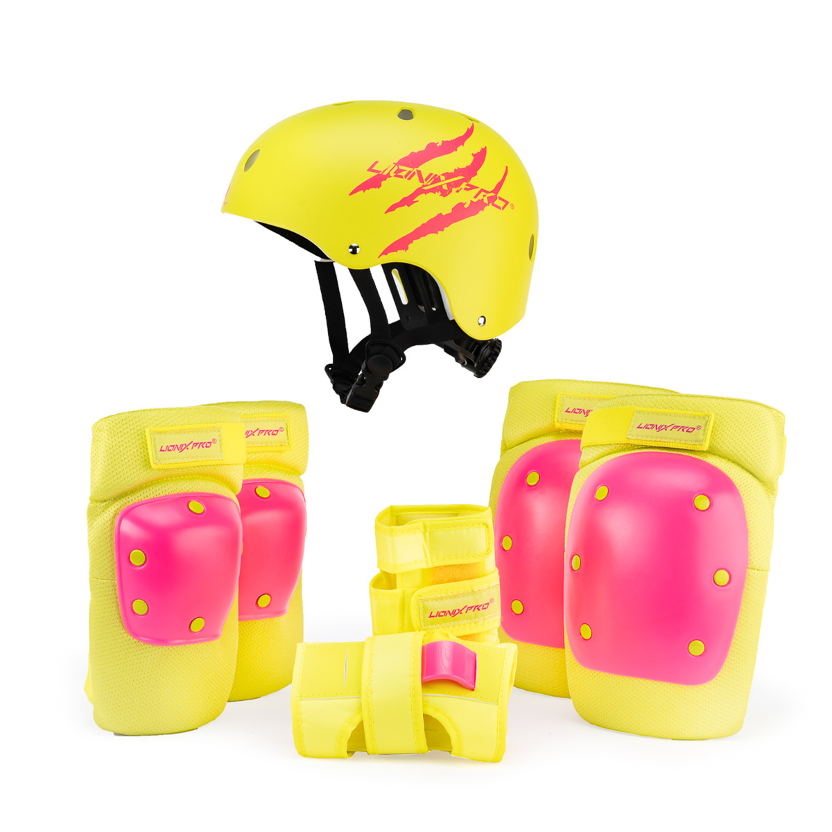 Set De Casco y Protectores Lionix Pro Shield image number null