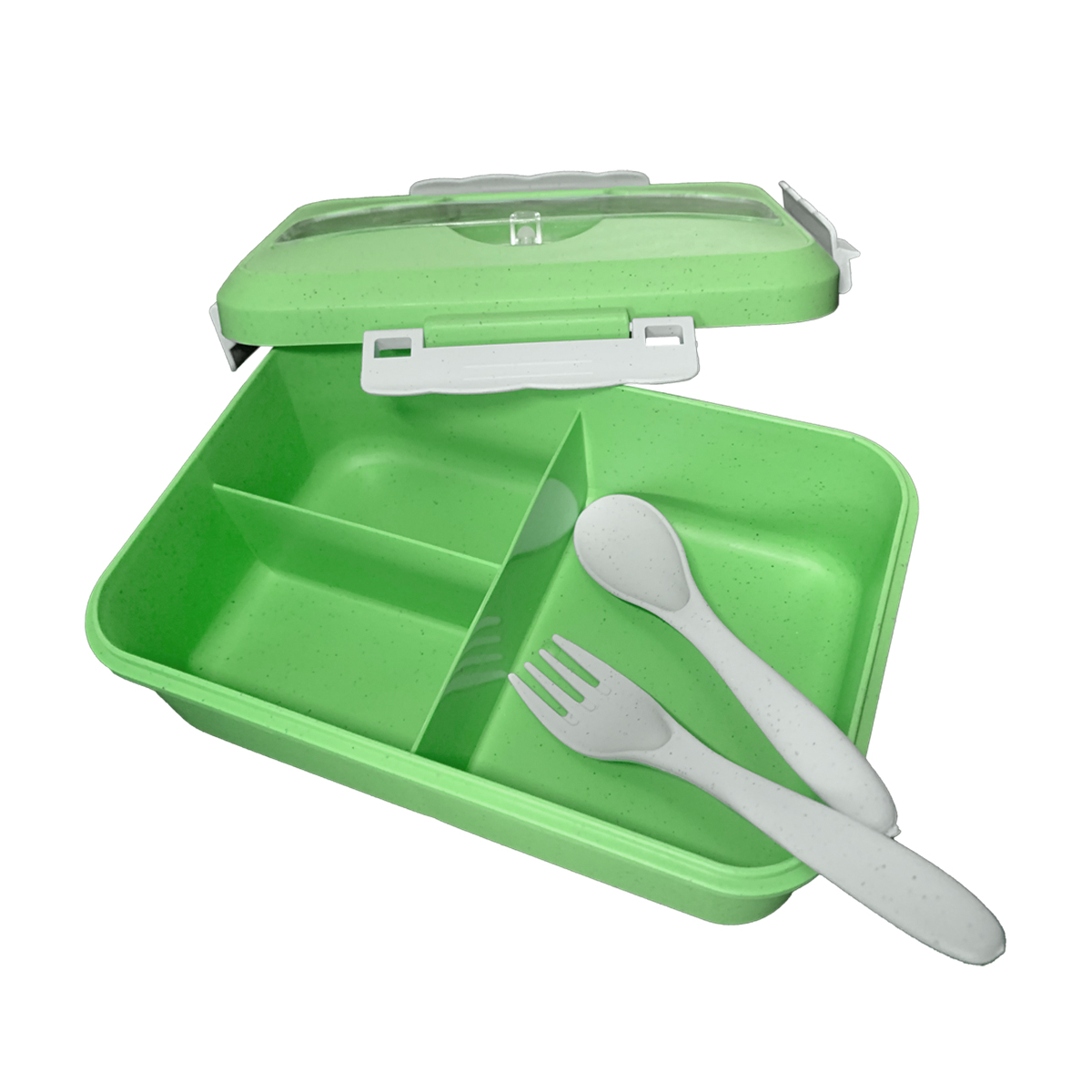 Lunch Box Herm&eacute;tico Verde L&C Home image number null