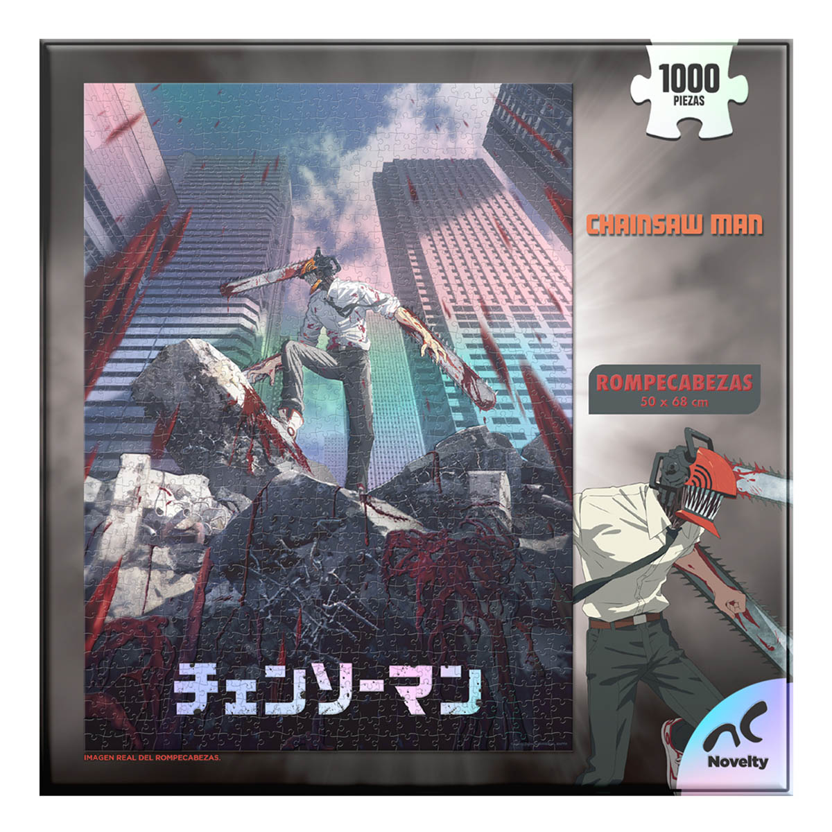 Rompecabezas Coleccionable Chainsaw Man NOVELTY 1000 Piezas image number null
