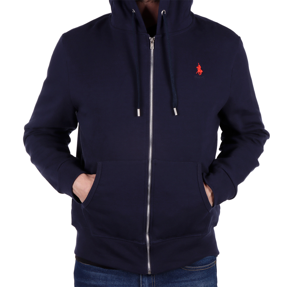 Sudadera Abierta con Capucha Royal Polo Club para Hombre image number null