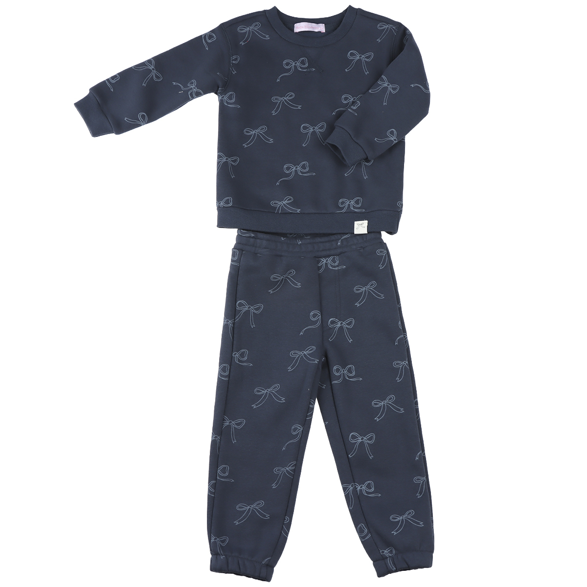 Conjunto Sudadera y Pants Lazos Bethaelizabetha Ni&ntilde;a Toddler image number null