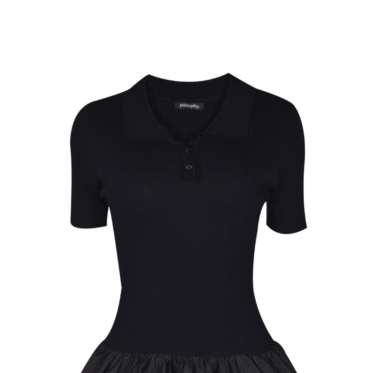 Vestido Corto Falda Globo Philosophy Para Mujer Junior image number null