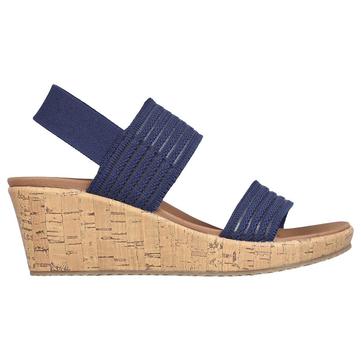 Sandalia Skechers Cali Beverlee Sheer Luck Azul Marino para Mujer image number null