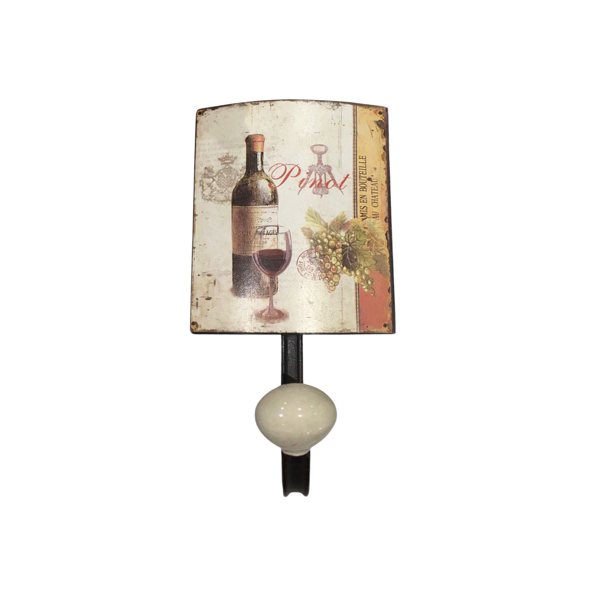 Perchero Cocina Metal Para Colgar Accesorios Grande H4101 Mideko image number null