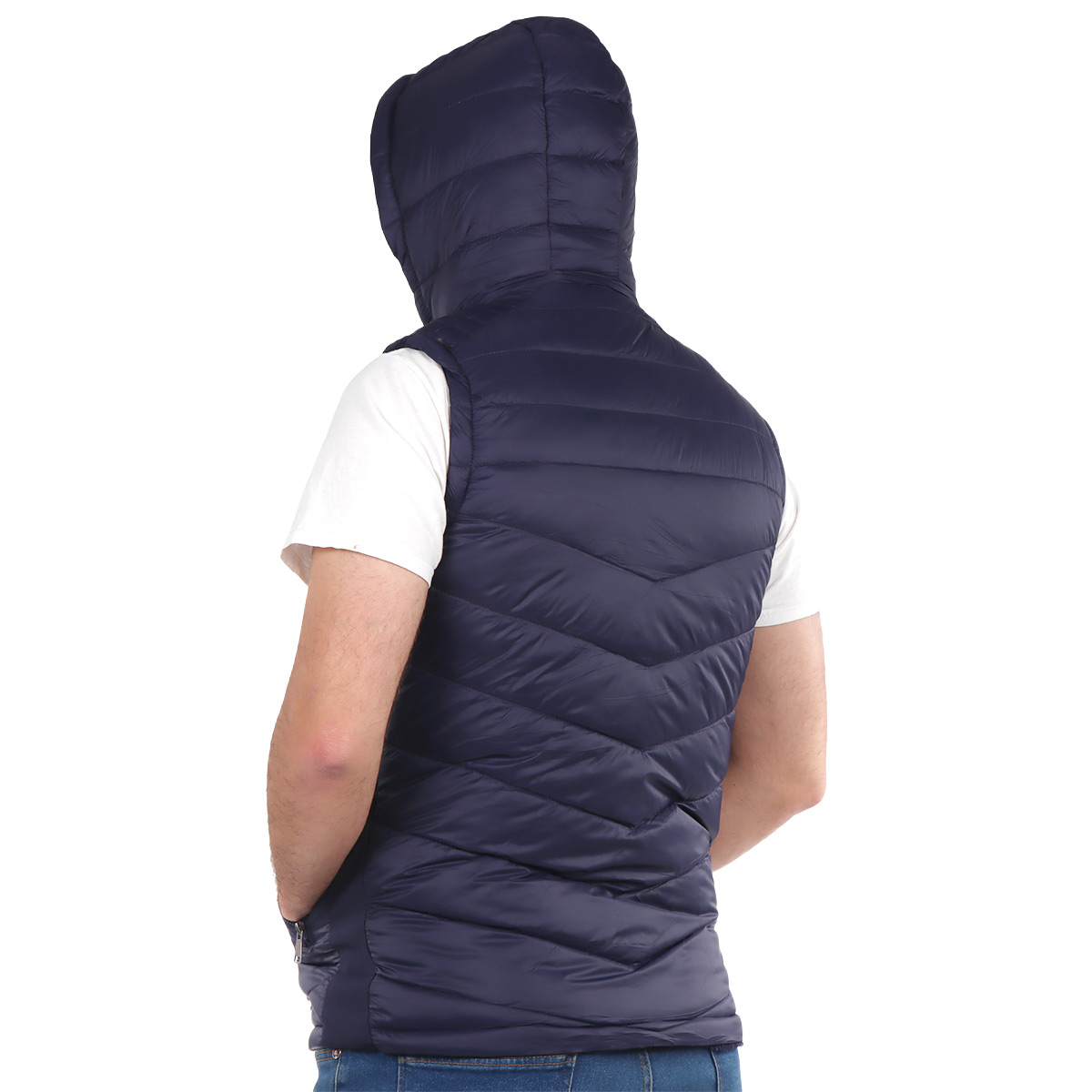 Chaleco Capitonado con Gorro Tim Men para Hombre image number null