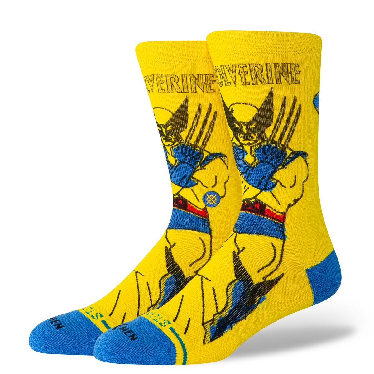 Calcetines Stance con Dise&ntilde;o Wolverine Crew para Hombre image number null