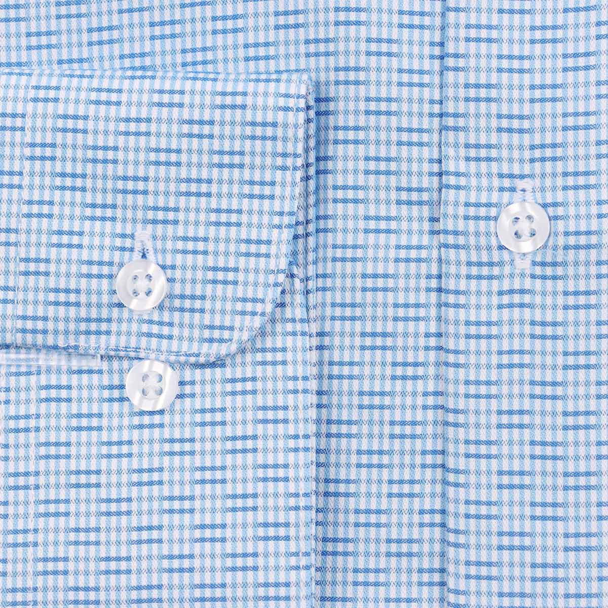 Camisa de Vestir con Microcuadros Perry Ellis para Hombre image number null