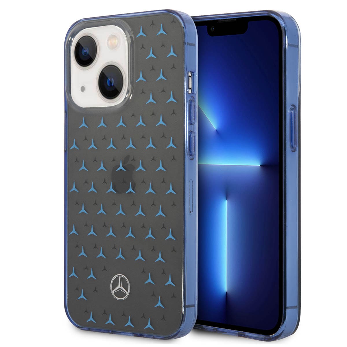 Funda Star Blue Mercedes Bens para iPhone 14 Pro image number null
