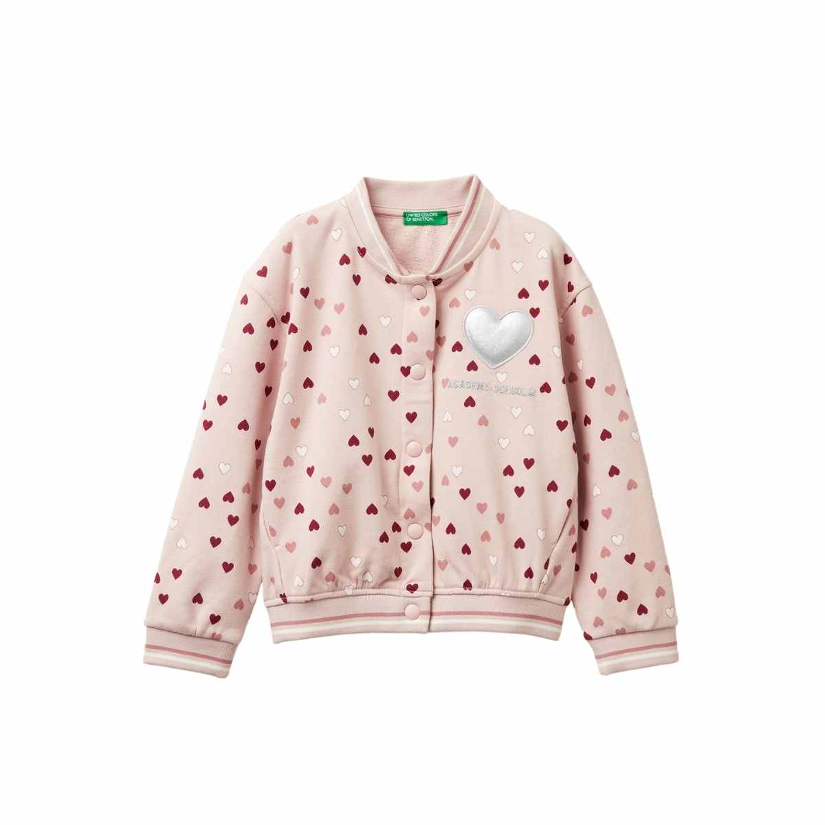 Sueter para ni&ntilde;a manga larga cuello redondo marca benetton image number null