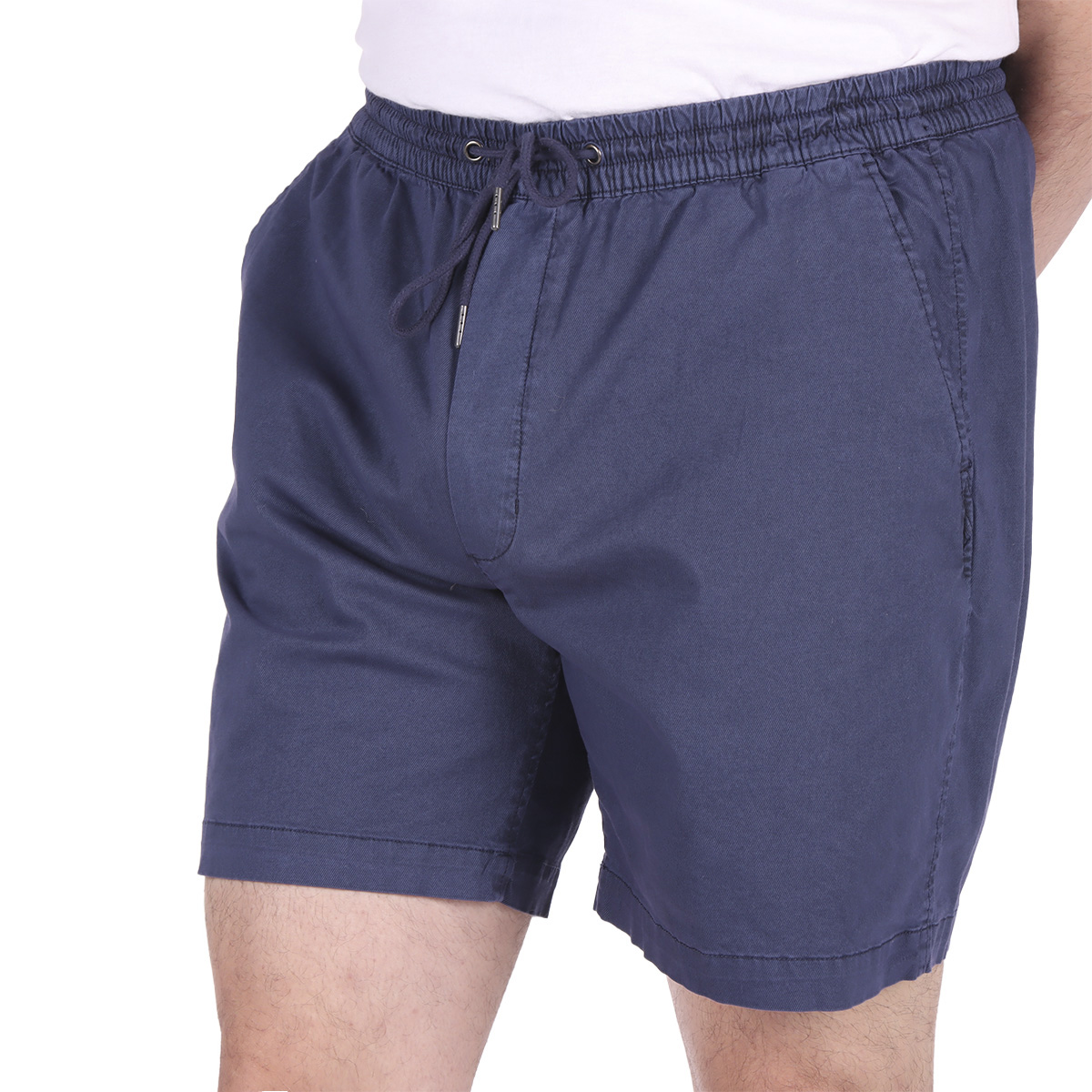 Bermuda de Gabardina Cintura El&aacute;stica Jeanious para Hombre image number null