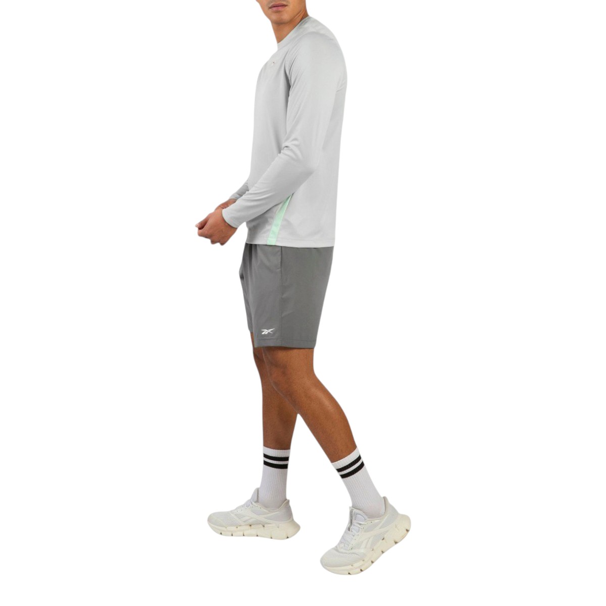 Short Training Reebok Gris para Hombre image number null
