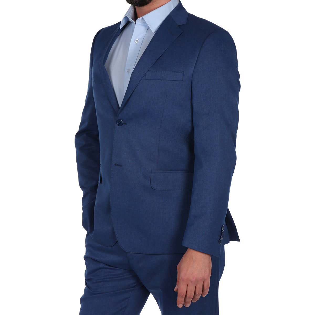 Saco Recto Ajuste Regular Carlo Corinto para Hombre image number null