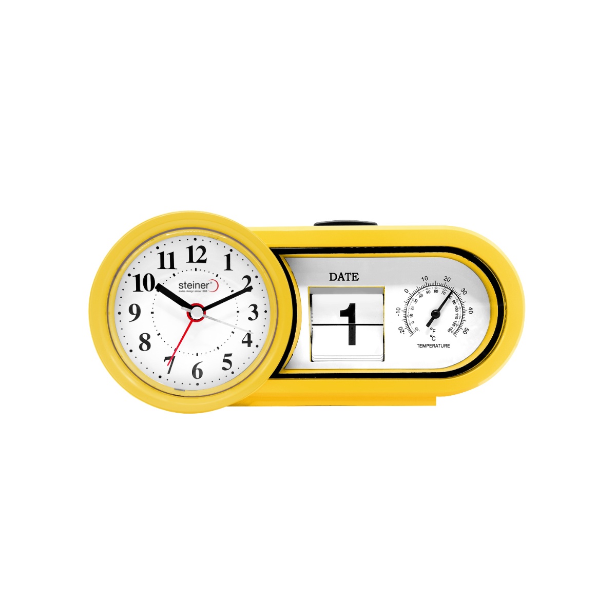 Reloj Despertador An&aacute;logo Steiner Color Amarillo YZ4203YL image number null