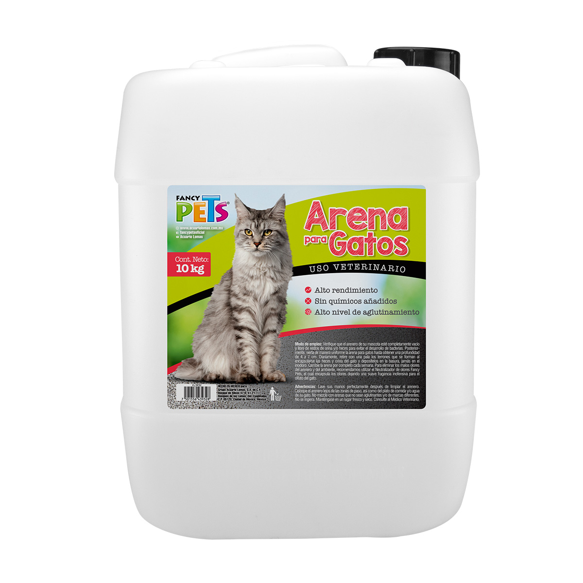 Arena para Gato con 10KG Acuario Lomas image number null