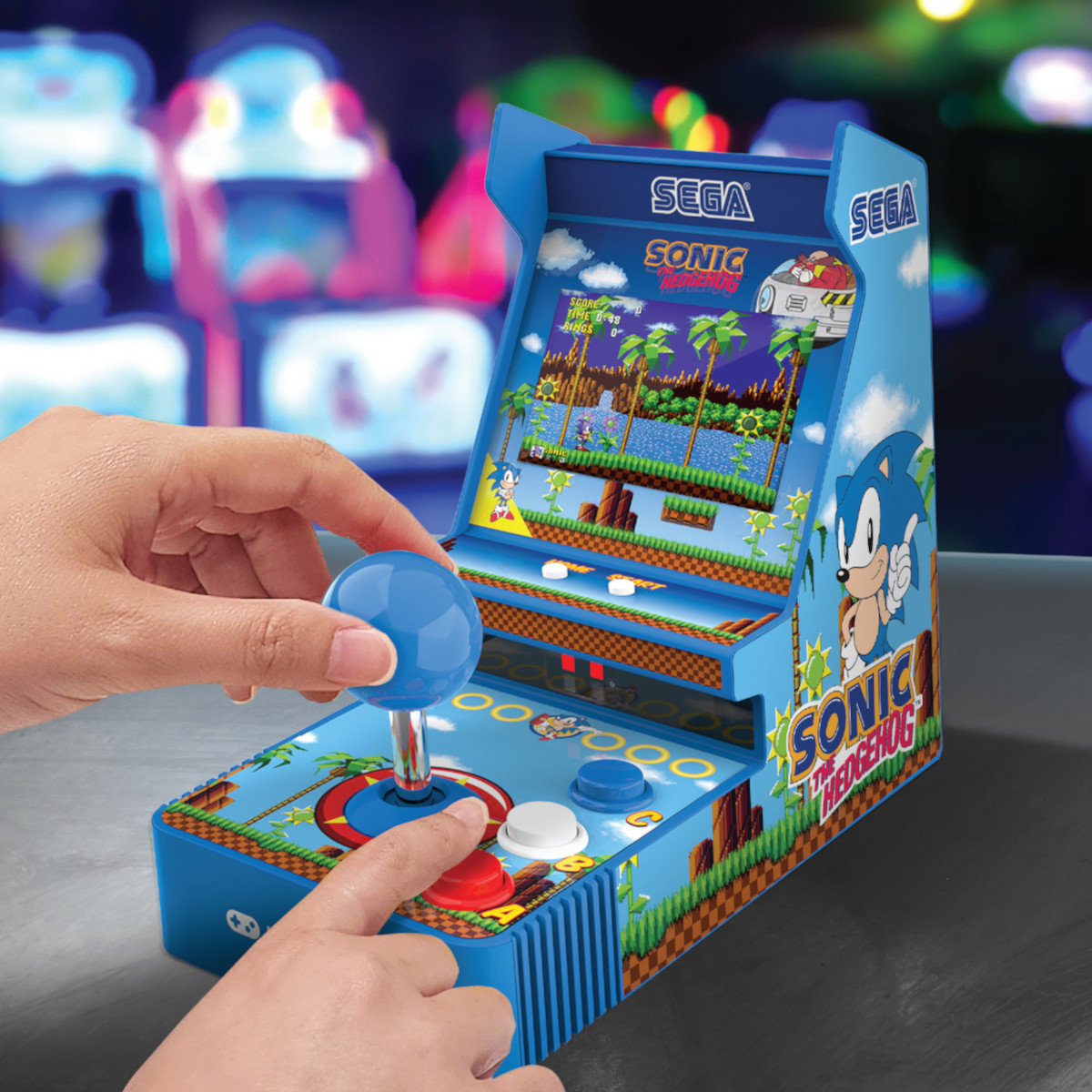Consola Port&aacute;til Arcade Sonic Joystick Player image number null