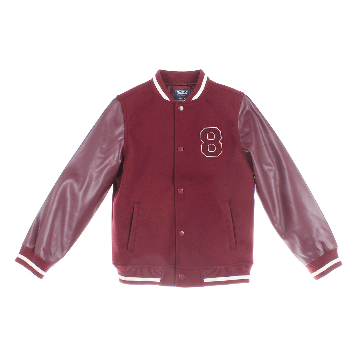 Chamarra Varsity Beisbolera Jeanious para Ni&ntilde;a image number null