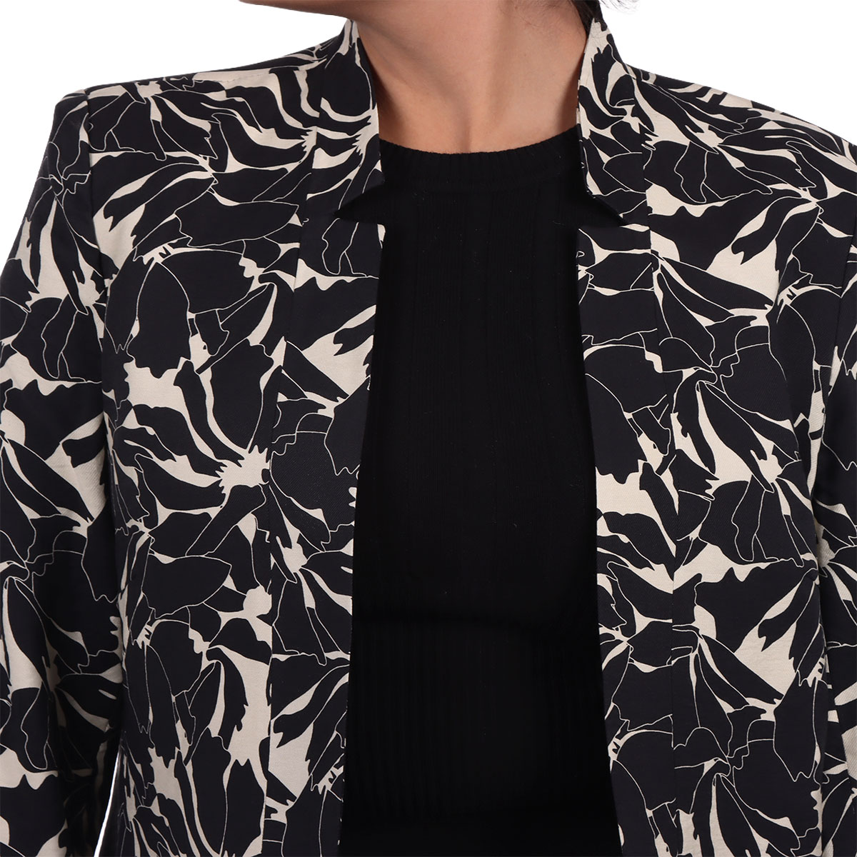 Saco Blazer Estampado Floral Diva By Gamus para Mujer image number null