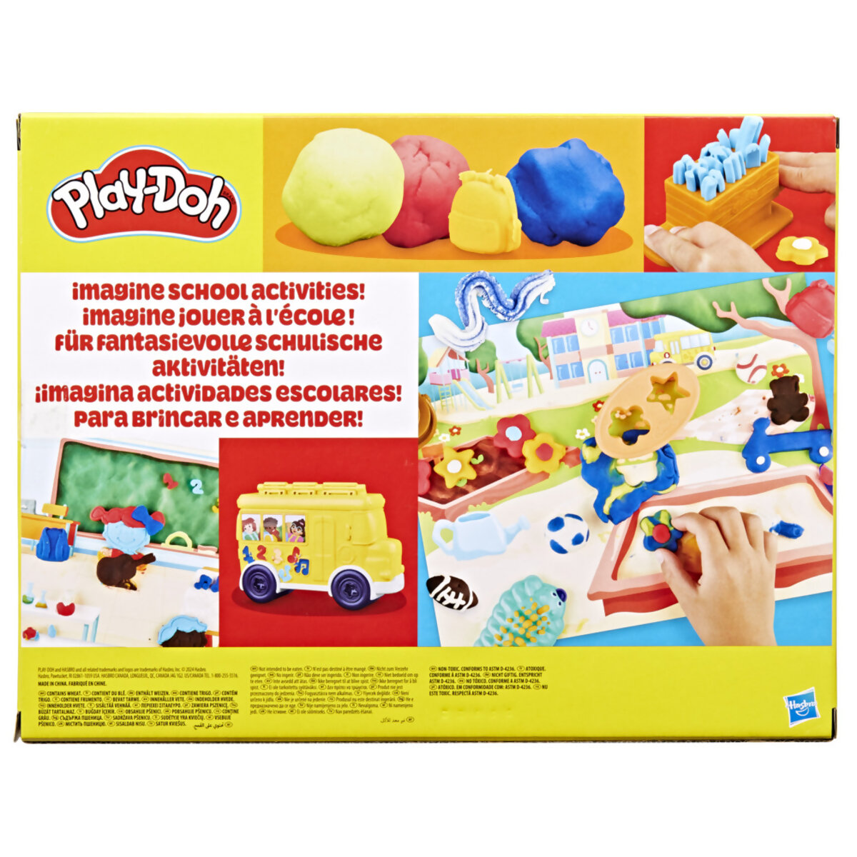 Set Aventuras en la Escuela Play-Doh image number null