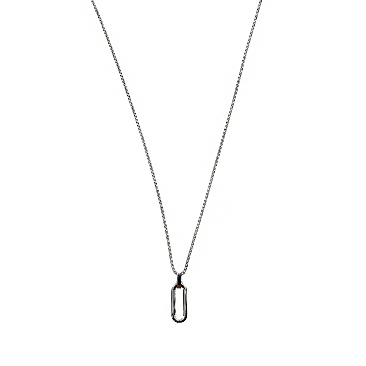 Cadena Eslab&oacute;n Rectangular Aktuales para Hombre image number null