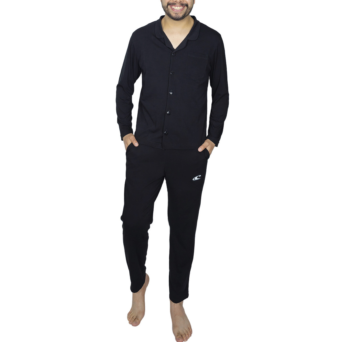 Pijama de Pantal&oacute;n y Camisa Manga Larga O'Neill para Hombre image number null