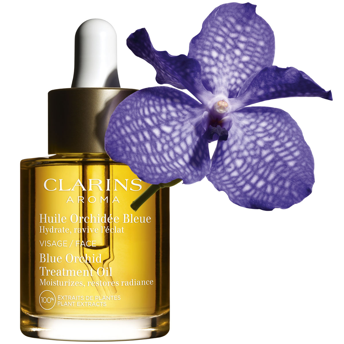 Aceite Para Rostro Blue Orchid CLARINS image number null