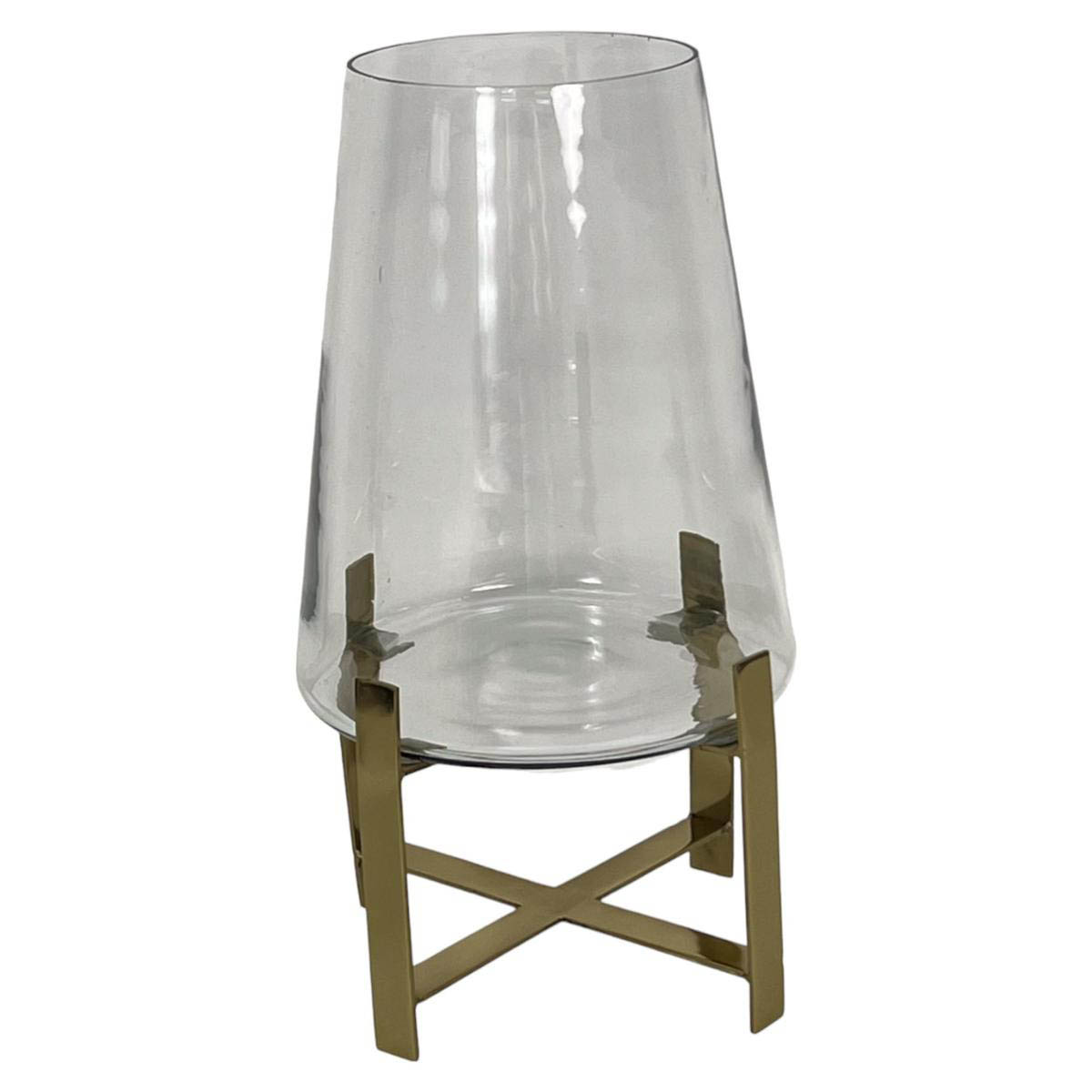 Portavelas Base Acero Vidrio CONCEPTS image number null