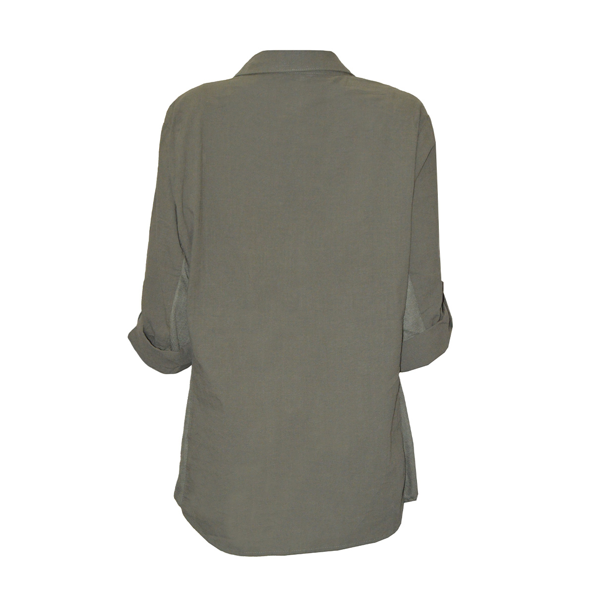 Blusa lisa con bolsillos Philosophy Jr Plus para Mujer image number null