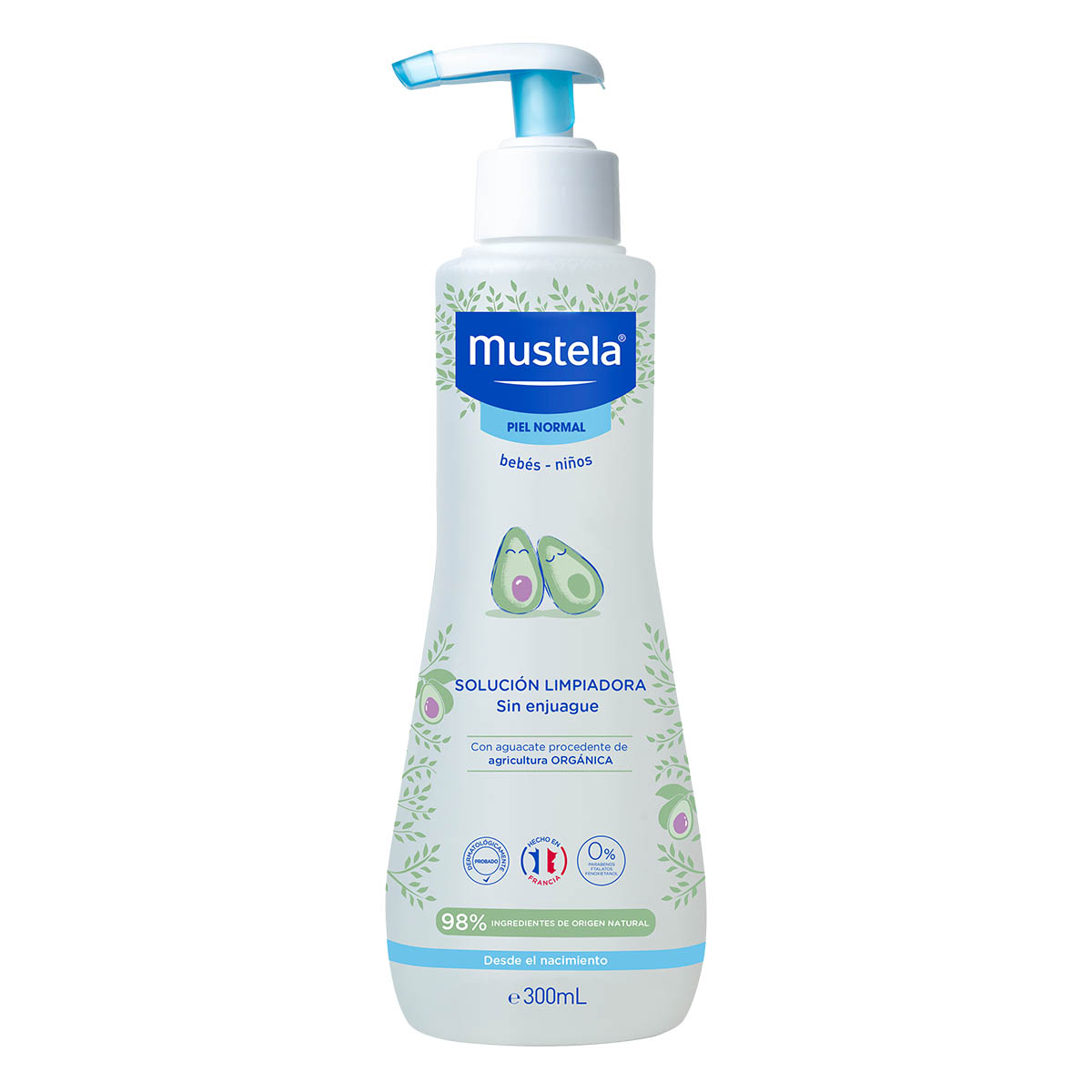 Mustela Soluci&oacute;n Limpiadora sin Enjuague 300Ml image number null
