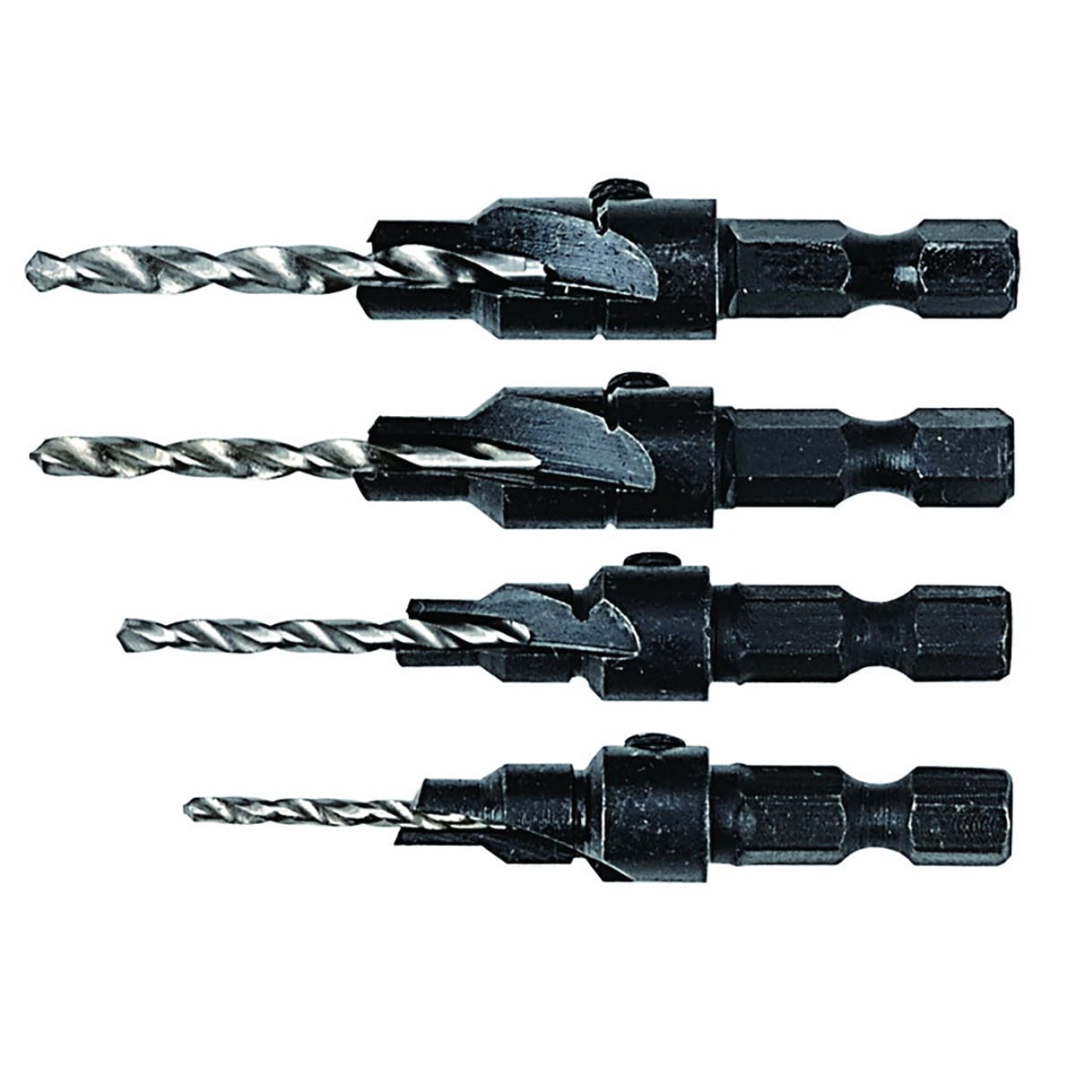 Set Broca Piloto 4pz para Avellanado Tactix image number null