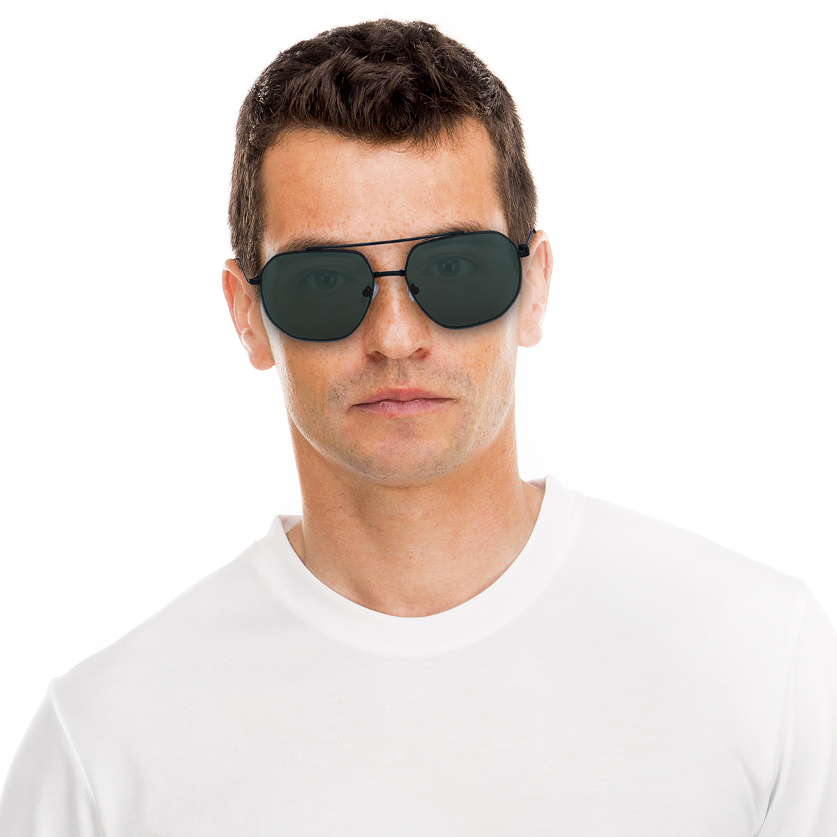 Lentes de Sol Negro para Hombre Emanuel Ungaro image number null