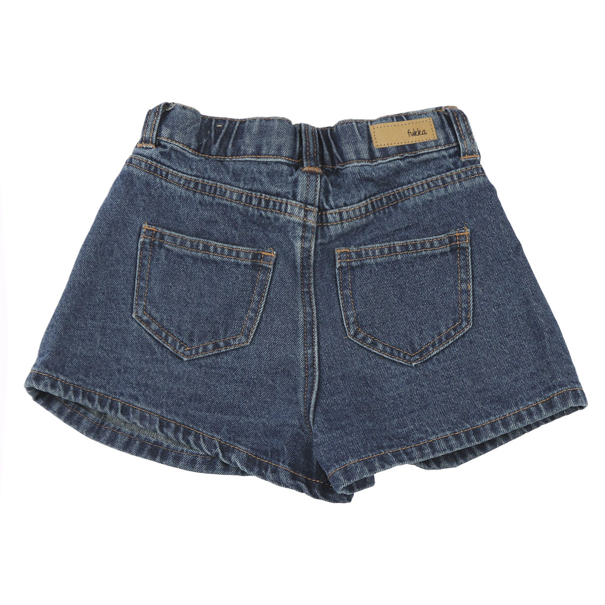 Short Denim con Pinzas y Cintura El&aacute;stica Fukka Ni&ntilde;o Toddler image number null