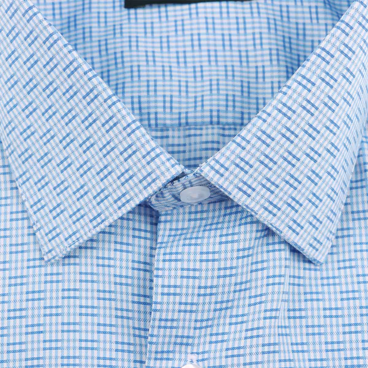 Camisa de Vestir con Microcuadros Perry Ellis para Hombre image number null