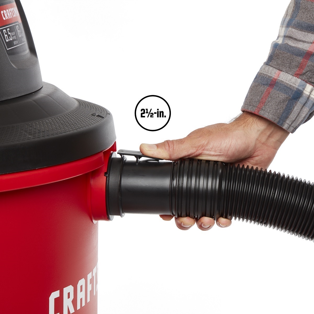 Aspiradora de 16 Galones y 6.5 HP para Seco y Mojado Mod. CMXEVBE17595 Craftsman image number null