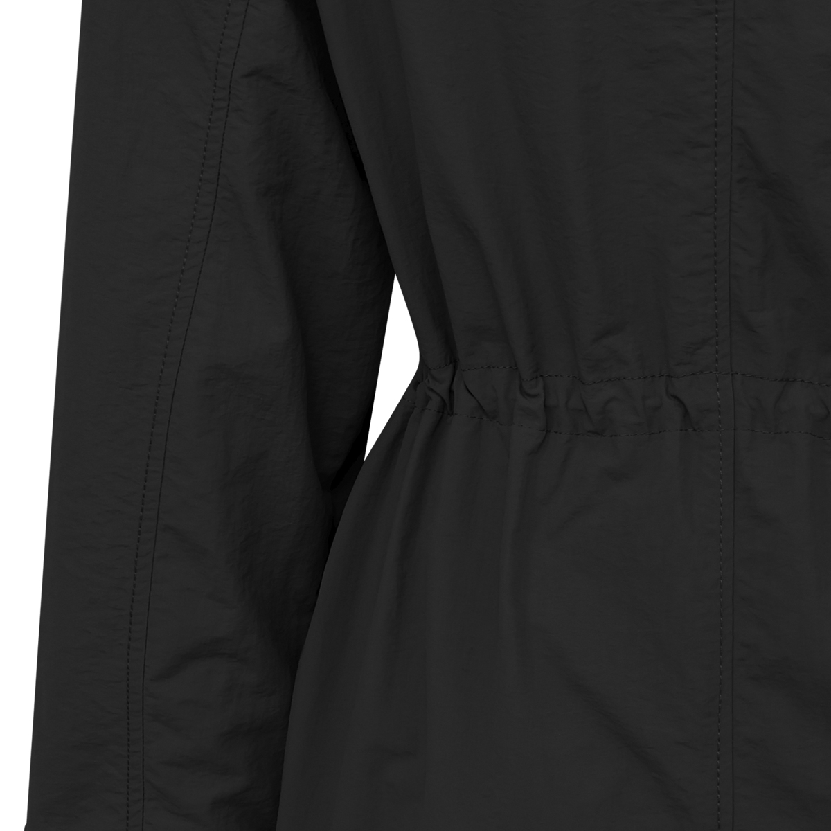 Gabardina larga negra para Mujer Petite JUST BY BASEL image number null