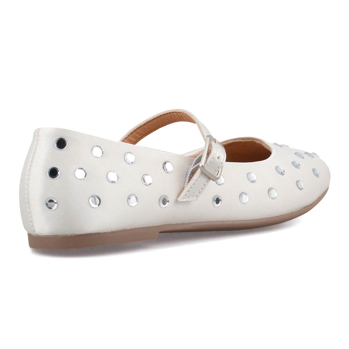 Zapato Piedras Hebilla 16-24 Blanco Vavito image number null