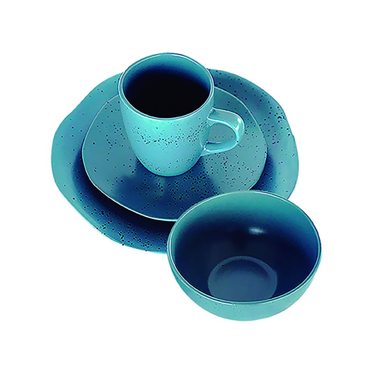 Vajilla De Cer&aacute;mica 16Pz Mod Tahoe CHEFMAKER image number null