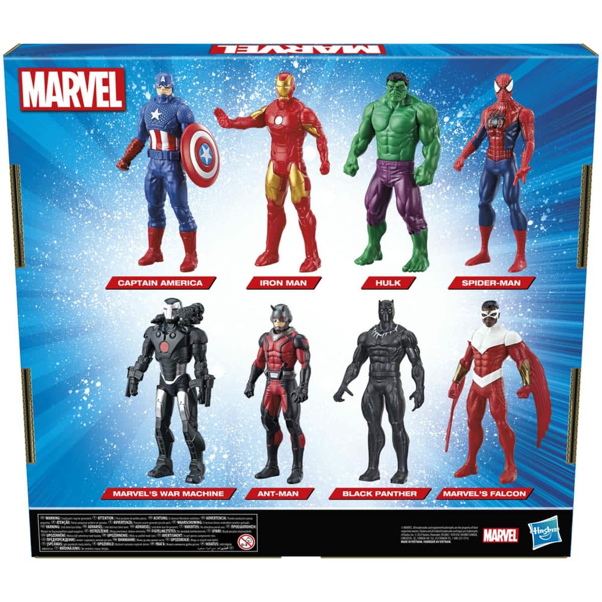 Marvel Set de Figuras Avengers S&uacute;per Pack de Protectores Hasbro image number null