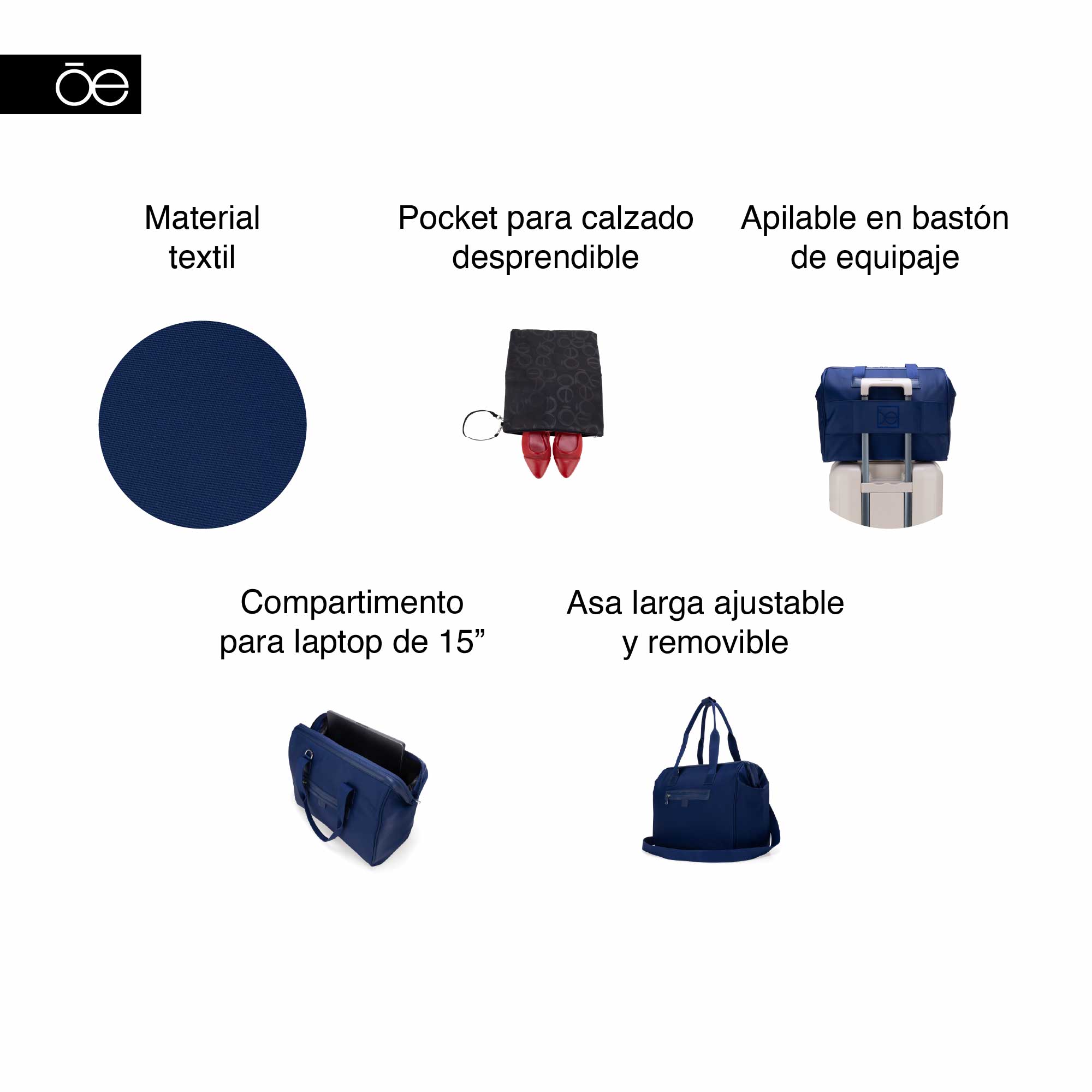 Duffle Bag Cloe Ss Gralami Marino image number null
