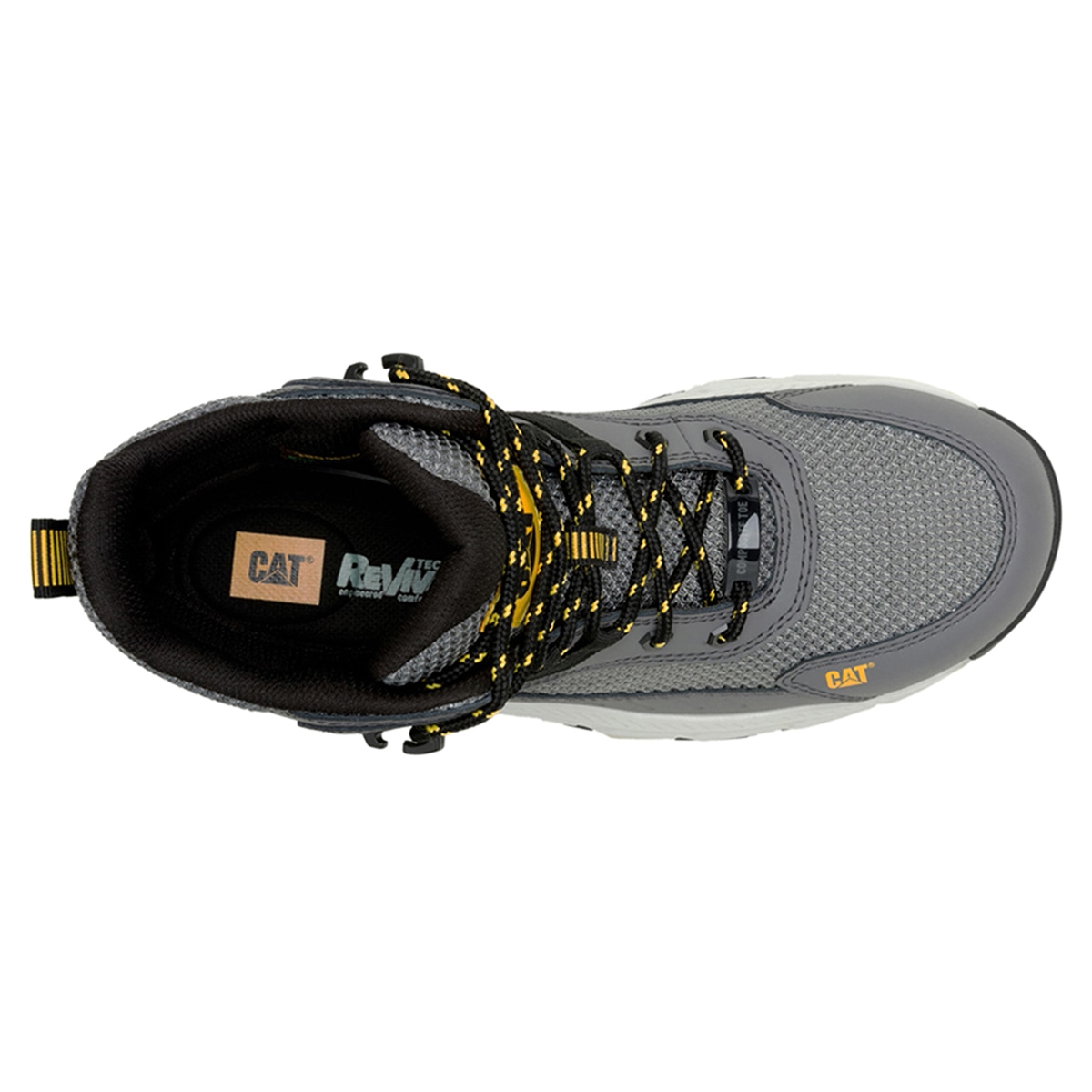 Bota Industrial Composite Toe Caterpillar Gris para Hombre image number null