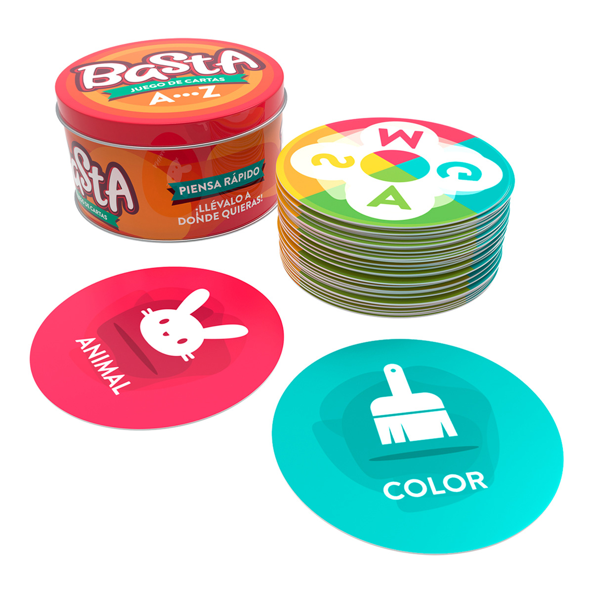 Juego de Mesa Basta de Viaje Tin NOVELTY image number null