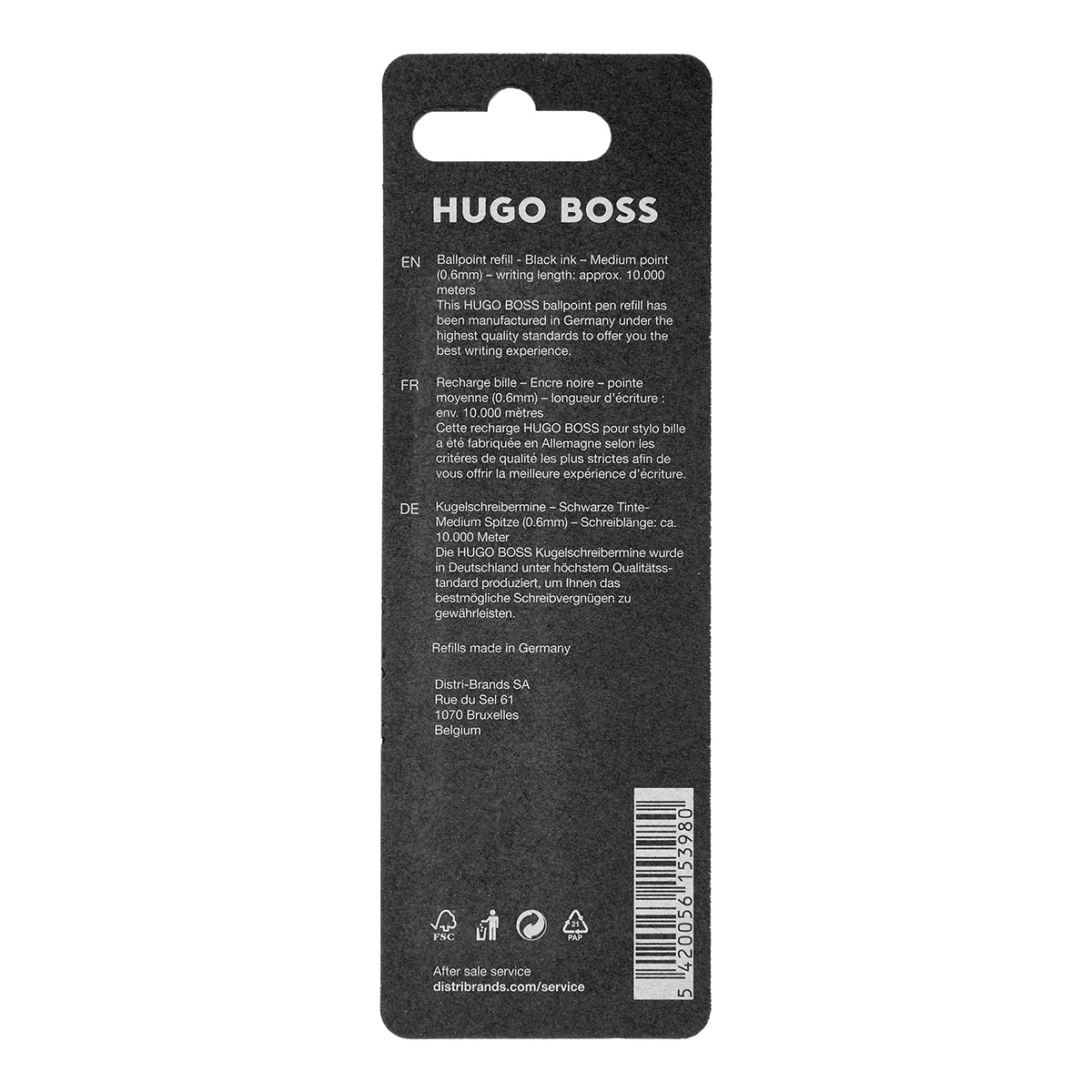 Repuesto roller Hugo Boss  punto medio image number null