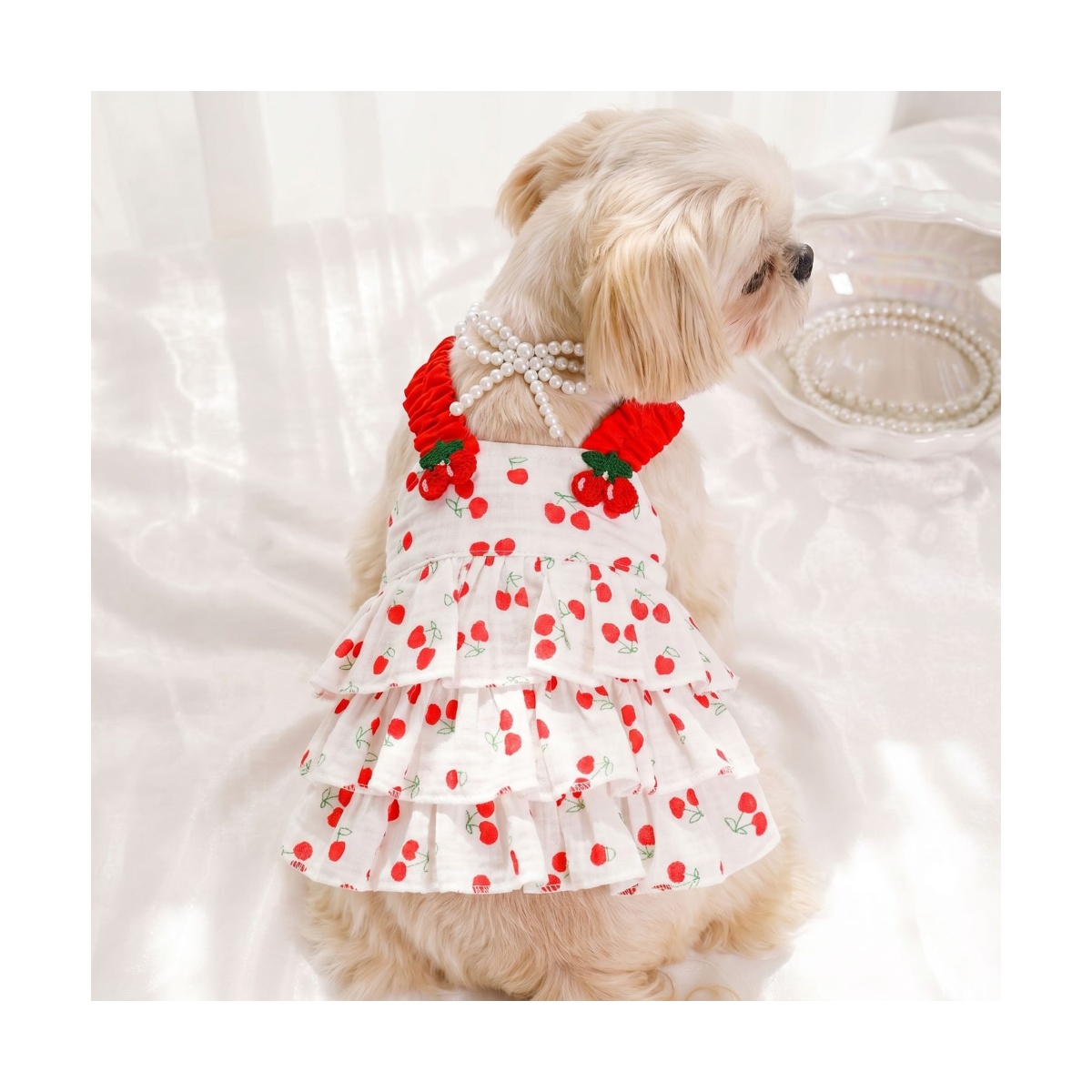 Vestido Verano Cerezas XXL Maypet image number null
