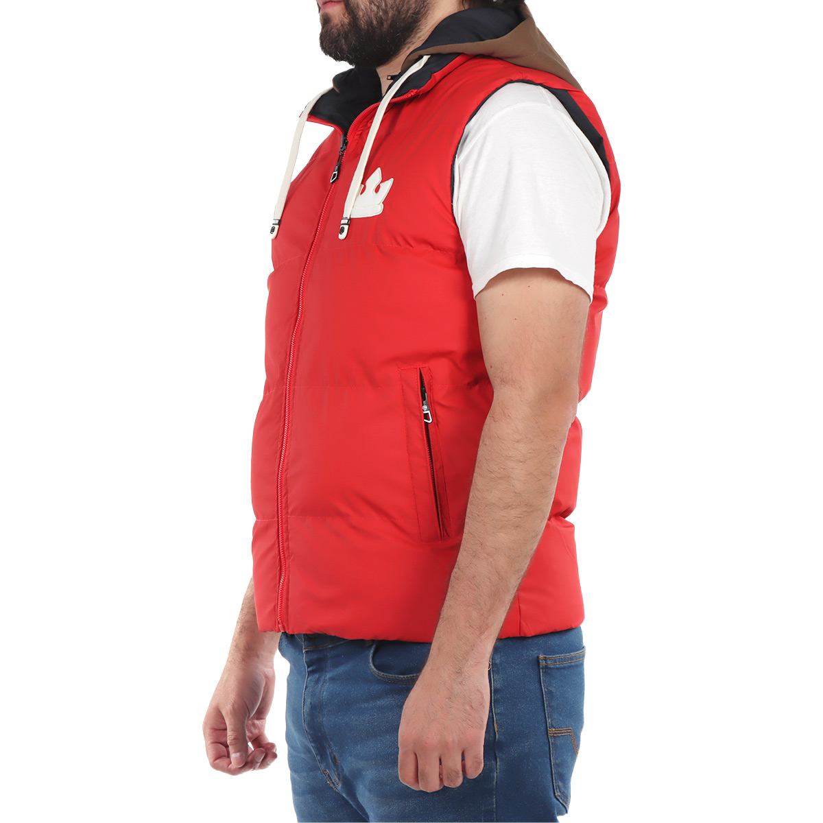 Chaleco Capitonado Cierre y Capucha Roosevelt para Hombre image number null