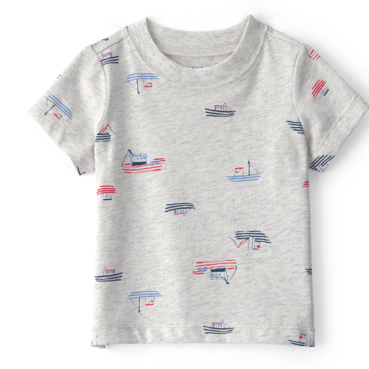 Conjunto Chambray de Overol y Playera Carter's con Dise&ntilde;o Barcos para Beb&eacute; Ni&ntilde;o image number null