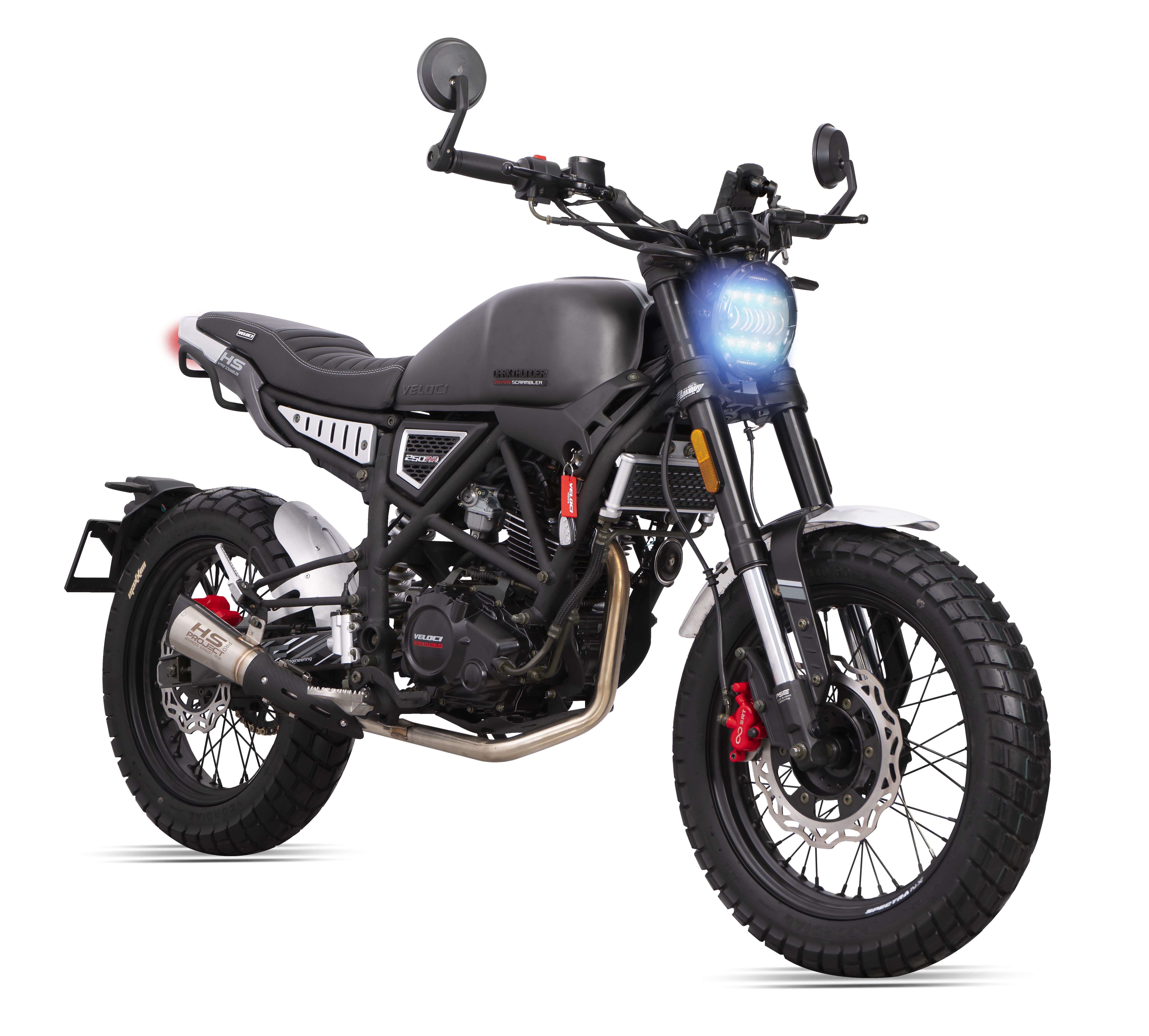 Dark Thunder Hyper Scrambler 250Cc 2026 Titanio image number null